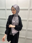 Piramit Kına, Düğün, Özel Günler İçin Abiye Şal 00797  KOYU PUDRA thumbnail 3