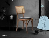 Sandalye 19854 Zus118 Hasır Sırtlık  MODEL Bambu Aslan Ayk Kayın Sunideri Elyapım thumbnail 1