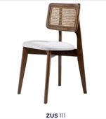 Sandalye 19847 Zus111 Hasır SRT İnovasyon MODEL Kayn Avangart Ayak Ceviz El Yapım thumbnail 7