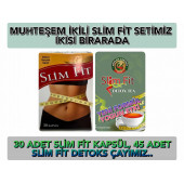SLİM FİT BİTKİSEL KAPSÜL VE DETOX ÇAYI - 1