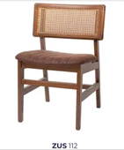 Sandalye 19848 Zus112 Hasır Sırtlık İnovatif Kayın Avangart Aslan  Ayak El Yapım thumbnail 8