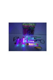 Led Işıklı Eğlenceli Lastikli Sapan 12 ADET - 2