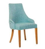 Sandalye 19822 ZUS084 PAPEL GIYDİRME kapitone Model  Kayın Retro ayak El Yapım thumbnail 1