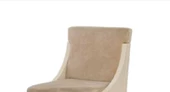 Sandalye 19823 ZUS085 Berjer Model Kavrar Sırtlık Kayın Ayak Babyface Kumaş Vizon - 5