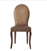Sandalye 19807 Zus069 Oval Sırt Model Bej Renk Ortopedik  Avangart Ayak El Yapım - 1