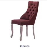 Sandalye 19804 Zus066 Kapitone Model Bordo Renk Ort Oturum Sırt Kavrar Kayın Ayak thumbnail 5
