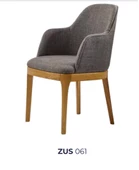 Sandalye 19798 Zus061 Berjer Model Gri Renk Tam Kolçak Ort Oturum Ceviz Boya Ayak thumbnail 5