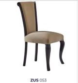 Sandalye 19790 Zus053 Eğimli sırt Model Vizon Renk BabyFace Kumaş Ort Otr El Yapı - 5