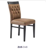 Sandalye 19785 Zus048 Kapitone Giydirme Model Kahve  Babyface Kumaş Ort El Yapım thumbnail 6