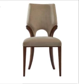 Sandalye 19776 Zus039 Modern Sırtlık Model Vizon Nubuk Kumaş Ort Oturum El Yapım - 1