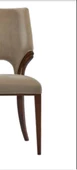 Sandalye 19776 Zus039 Modern Sırtlık Model Vizon Nubuk Kumaş Ort Oturum El Yapım - 2