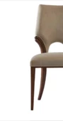 Sandalye 19776 Zus039 Modern Sırtlık Model Vizon Nubuk Kumaş Ort Oturum El Yapım - 3