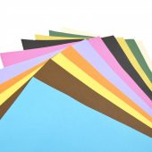 Gen-Of Fon Kartonu 25x35 cm 120 Gr 10 Renk Karışık - 2