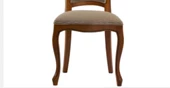 Sandalye ST 19762 Zus025 Oval Sırtlık Model Kayın Çizgi Ayak PÜTİ Kare Kumş Ceviz - 2