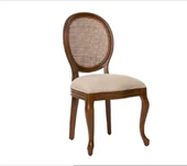 Sandalye ST Zus018 19755 MADALYON HASIR Model Kayın Ayk Parlak Ceviz Krem El yapı thumbnail 2