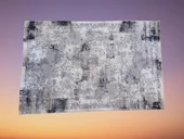 Diamond Halı 25020A 19730 koyu bej  Model 150*220 Polip Leke Tutmaz Dokuma taban - 5