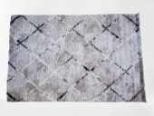 Diamond Halı 25015A 19725 SİYAH Siyah Model 200*280 Leke Tutmaz dokuma taban - 2