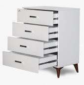 Şifonyer 19716 çok amaç hard parlak BEYAZ suntalem DERİN ÇEKMEE Kutu sevk El Yapı - 1