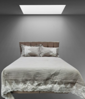 Yatak Örtüsü 19686 Zümrüt Çift Kişilik Dantelli Kapuçino %80 Pamuk El Yapım - 7