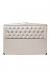 Başlık 19646 Alc Yagmur Suni Deri Krem Kehve Kombin Kapitone 150 lik Başlık - 3