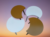 Zigon-Orta 19620 Sehpa Tk HİLAL Model Parlak Hardal Beyaz Kayın RETRO Ayak Elyapı thumbnail 3