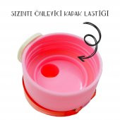 BottleBoss Classical Kilitli Taşıma Askılı Çocuk Matarası 400 Ml Pembe - 4