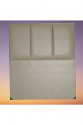 Başlık 19512 Alc Sedef Suni Deri Krem Dilimli 120 lik Başlık - 2