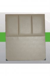 Başlık 19512 Alc Sedef Suni Deri Krem Dilimli 120 lik Başlık - 3