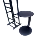 DİLSİZ UŞAK 19442 C UFO Tk Model Parlak Siyah LAKE Demonte Çift Tepe Tekerlek - 5