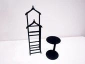 DİLSİZ UŞAK 19442 C UFO Tk Model Parlak Siyah LAKE Demonte Çift Tepe Tekerlek - 4