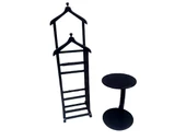 DİLSİZ UŞAK 19442 C UFO Tk Model Parlak Siyah LAKE Demonte Çift Tepe Tekerlek - 6