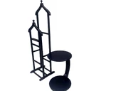 DİLSİZ UŞAK 19442 C UFO Tk Model Parlak Siyah LAKE Demonte Çift Tepe Tekerlek - 7