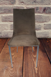 Sandalye19352 SAMBA Metal Transmisyon Nikelaj Kahverengi 2Ad  Kaliteli kumaş thumbnail 3