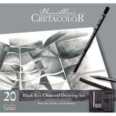 Cretacolor Black Box Eskiz Karakalem Seti 20'li Metal Kutu / 40030 thumbnail 1