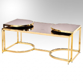 Orta Sehpa-zigon 19324 Ogem TAKIM Buket Set Metal Gold Kaplama Kutu sevk El yapım thumbnail 3