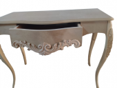 Dresuar 18548 bombe Çekmece Klasik Model Ahşap Kayın Oyma Aslan Ayak HAM El Yapım thumbnail 2