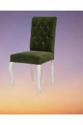 Sandalye 18538 ST Zus073 model Kayın LÜKENS Aslan Ayak klasik giydirme kumaş thumbnail 2