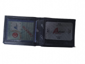 Cüzdan Erkek 18490 Cüzdanı Model Dana Derisi Siyah Kalıcı boya Çok göz El Yapım - 2