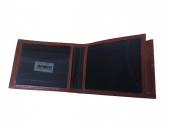 Cüzdan Erkek 18489 Cüzdanı Model Dana Derisi Taba renk Kalıcı boya Çok gözlü El Yapım - 1