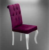 Sandalye ST Dizayn Florida model Kayın klasik retro ayak kapitone 1Ad el yapım thumbnail 2