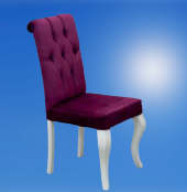 Sandalye ST Dizayn Florida model Kayın klasik retro ayak kapitone 1Ad el yapım thumbnail 3