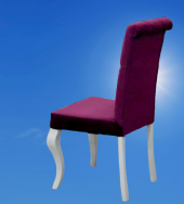 Sandalye ST Dizayn Florida model Kayın klasik retro ayak kapitone 1Ad el yapım thumbnail 4