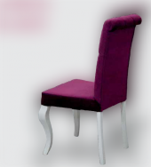 Sandalye ST Dizayn Florida model Kayın klasik retro ayak kapitone 1Ad el yapım thumbnail 5