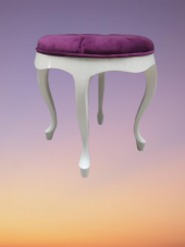 Benc PUF 18240 Model Kayın ASLAN Ayak Kaliteli Kumaş Kapitone Döşeme El Yapım - 1