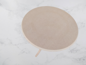 Fiskos 18218 Baba ayak Klasik Model Ahşap Ihlamur ağaç ayak HAM MDF tabla EL Yapı thumbnail 8