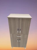 Çok Amaçlı 18211 Dolap CORDOBA Model Hard Parlak Suntalem180 Demonte 4raf El Yapı - 5