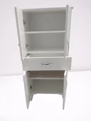 Çok Amaçlı 18209 Dolap BEYAZ Model Hard Parlak Suntalem 130 Demonte 4raf El Yapı - 3