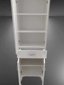 Çok Amaçlı 18210 Dolap BEYAZ Model Hard Parlak Suntalem 180 Demonte 4raf El Yapım - 2