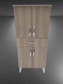 Çok Amaçlı 18211 Dolap CORDOBA Model Hard Parlak Suntalem180 Demonte 4raf El Yapı - 3