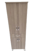 Çok Amaçlı 18212 Dolap CORDOBA Model Hard Parlak Suntalem 180 Demont 4raf El Yapı - 6